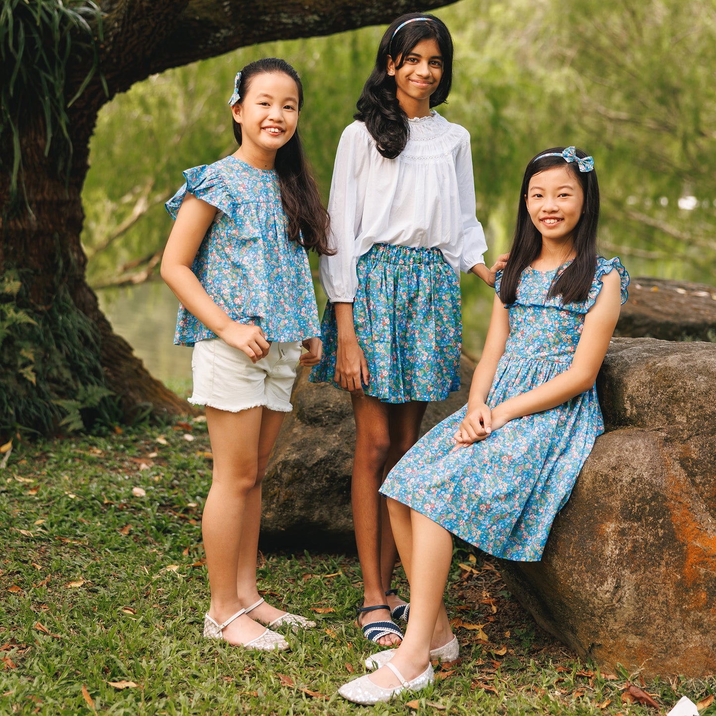 Bluewood Briar Ruffled dress