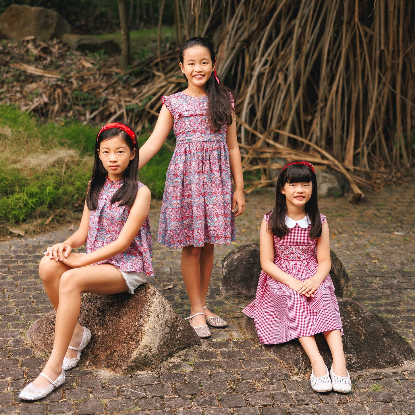 Redwood Ramble Dress in Liberty Fabric