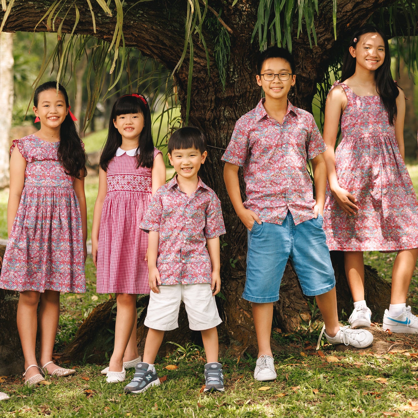 Redwood Ramble Dress in Liberty Fabric