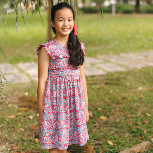 Redwood Ramble Dress in Liberty Fabric