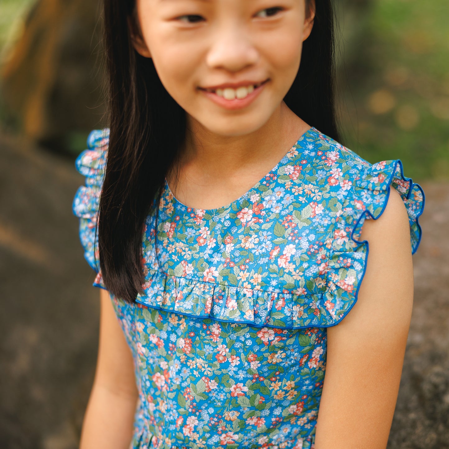 Bluewood Briar Ruffled dress