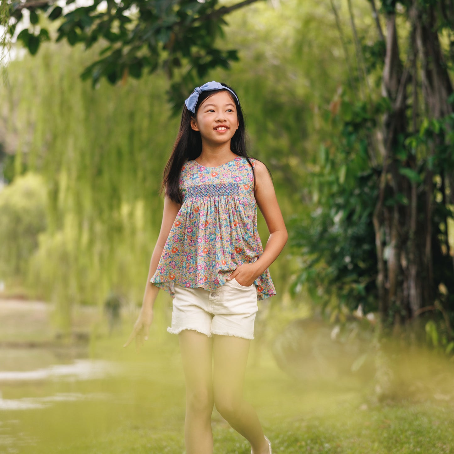 Honeywood Smocked Blouse